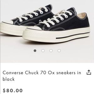 Converse Chuck 70 Ox sneakers